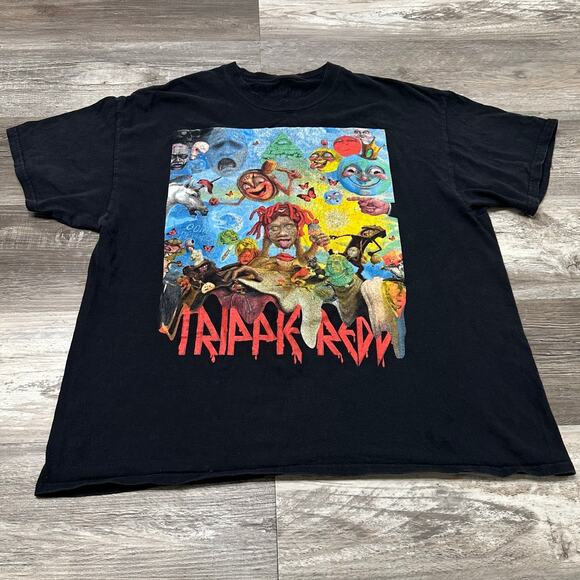 Trippie Redd Lifes A Trip 2019 World Tour‎ Rap Hip Hop Black Mens XL Concert Tee - Picture 2 of 7